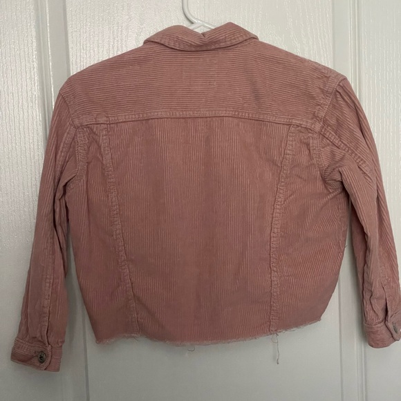 Osh Kosh B’Gosh Girls Corderoy Crop Jacket Size 10 - Picture 3 of 4
